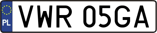 VWR05GA