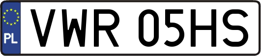 VWR05HS
