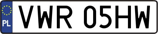 VWR05HW