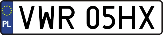 VWR05HX