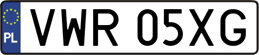 VWR05XG