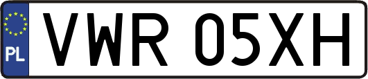 VWR05XH