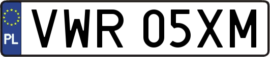 VWR05XM