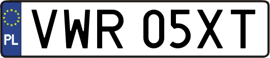 VWR05XT