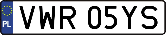 VWR05YS