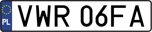 VWR06FA