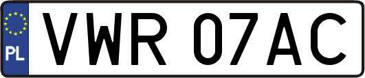 VWR07AC