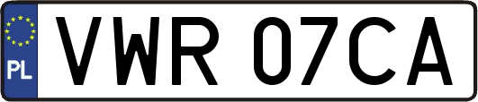 VWR07CA