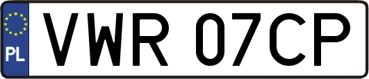 VWR07CP