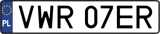 VWR07ER