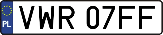 VWR07FF
