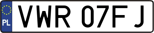 VWR07FJ