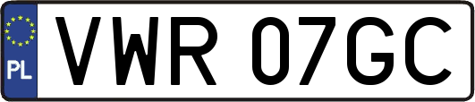 VWR07GC