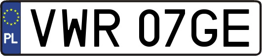 VWR07GE