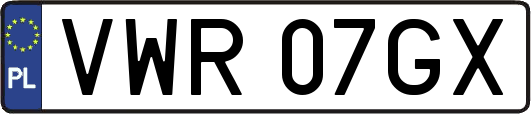 VWR07GX