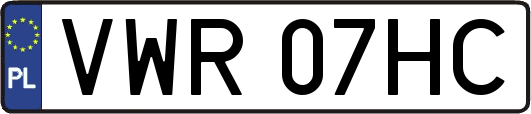 VWR07HC
