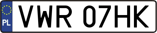 VWR07HK