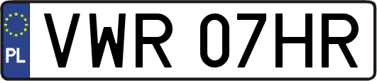 VWR07HR