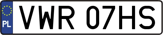 VWR07HS