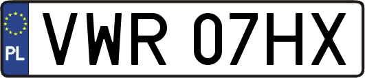 VWR07HX