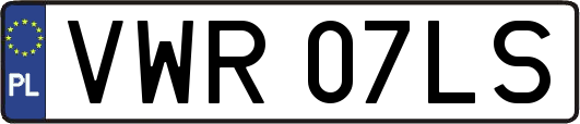 VWR07LS