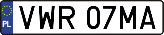 VWR07MA