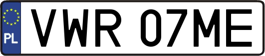 VWR07ME
