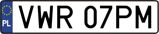 VWR07PM