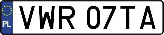 VWR07TA