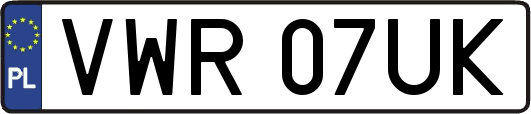 VWR07UK
