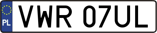 VWR07UL
