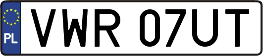 VWR07UT
