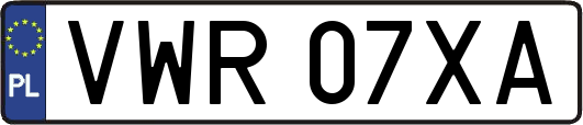 VWR07XA