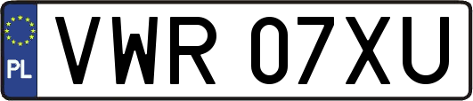 VWR07XU