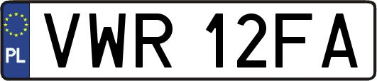 VWR12FA