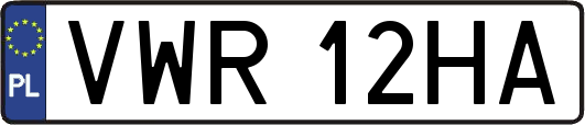 VWR12HA