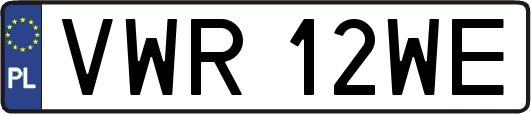VWR12WE