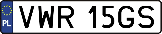 VWR15GS