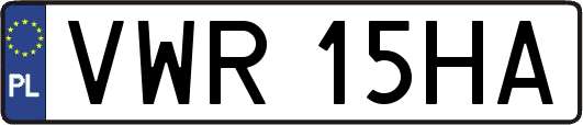 VWR15HA
