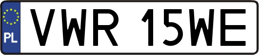 VWR15WE
