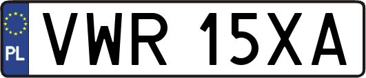 VWR15XA