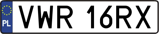 VWR16RX