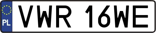 VWR16WE