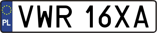 VWR16XA