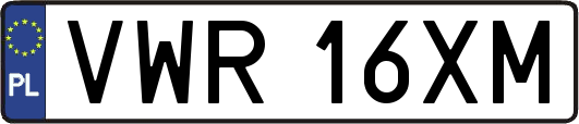 VWR16XM