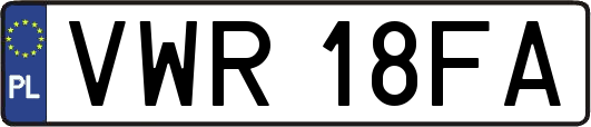VWR18FA