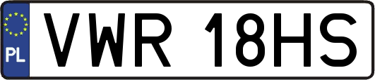 VWR18HS