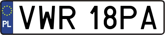 VWR18PA