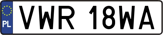 VWR18WA