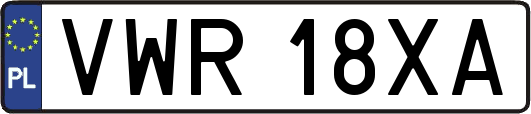 VWR18XA
